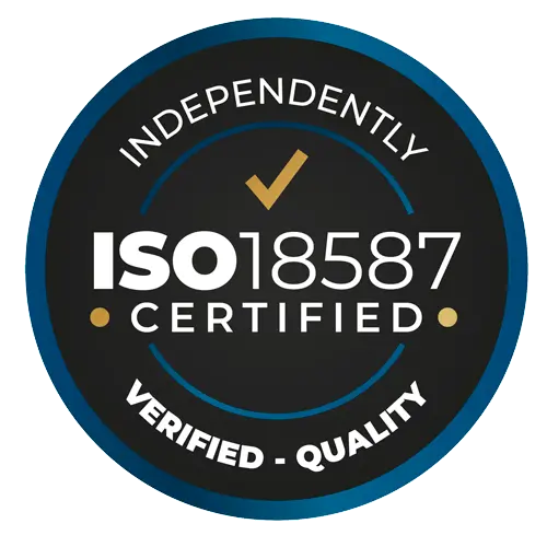 ISO18587-gecertificeerd
